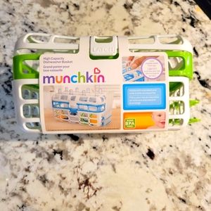 MUNCHKIN Dishwasher Basket - Green and White